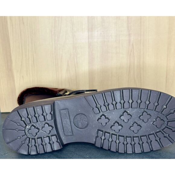 Timberland Lady Premium Fold 8 IN Winter Brown 96367 Womens Boots Leather 9.5 M - Picture 6 of 10